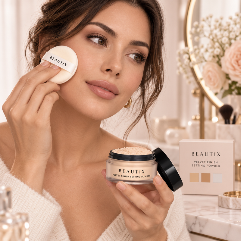 Velvet Finish Setting Powder
